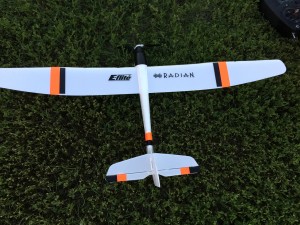 Flew the UMX Radian for the 1st time. An amazing little sailplane for only $90